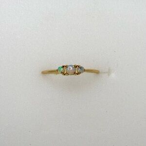 Catbird Slumberous Light Ring, Opal